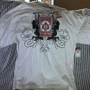 3XL Mens Mecca Casino Shirt, never worn tags on